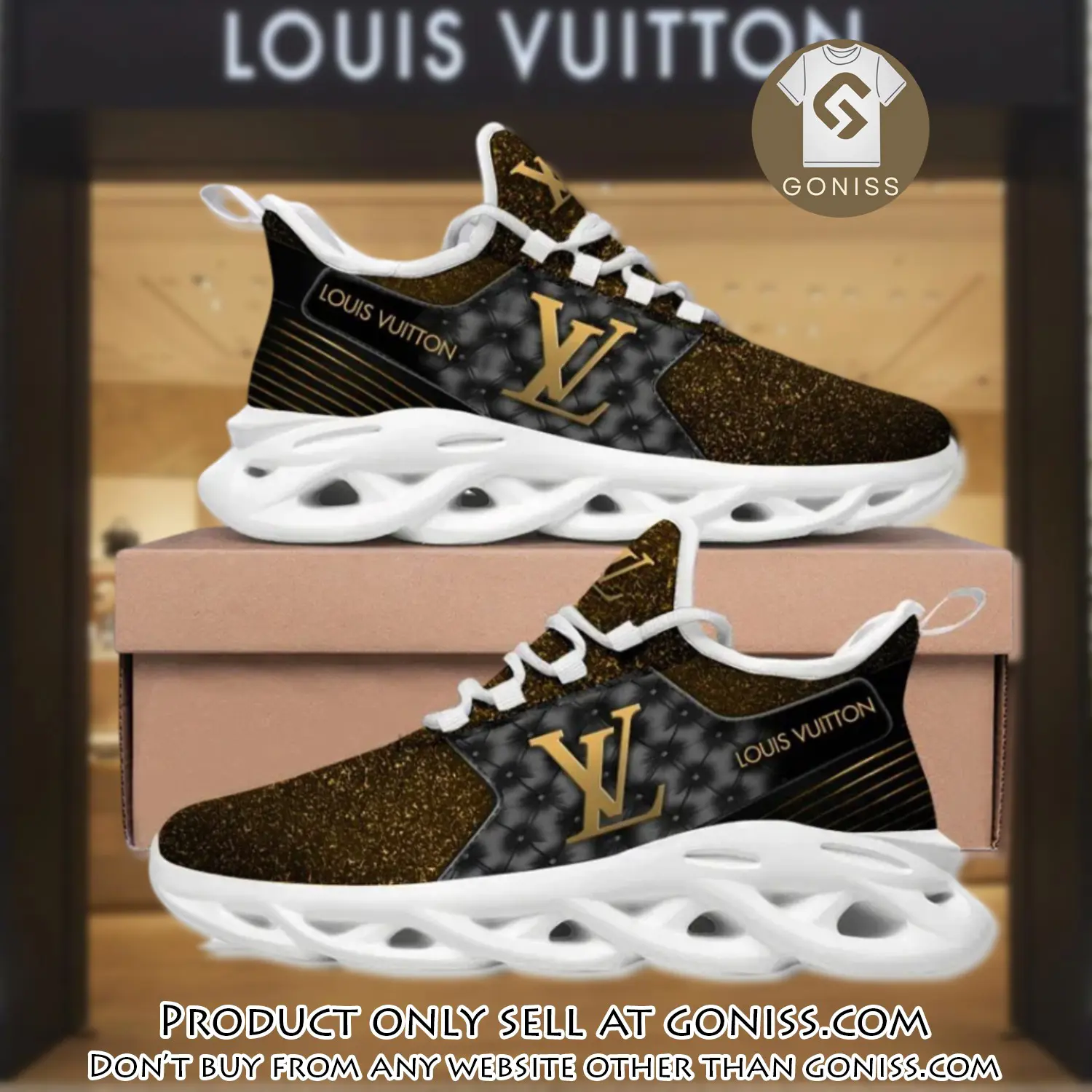 Louis vuitton bling max soul shoes luxury brand gifts for men women gn0123033